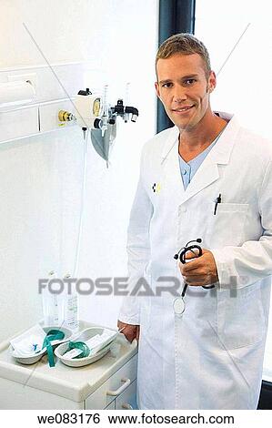 Stock Photograph - caring, doctor. Fotosearch