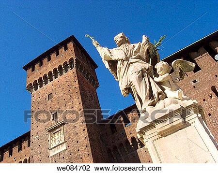 Castello Sforzesco, Milan, Italy View Large Photo Image Stock Image - Castello Sforzesco, Milan, Italy. Fotosearch