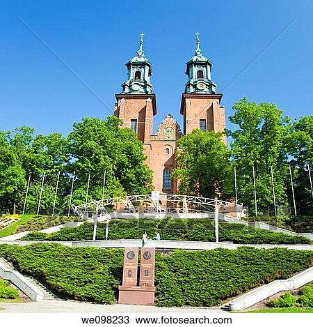 Cathedral Basilica of the Assumption of the Blessed Virgin Mary and St Adalbert View Large Photo Image Stock Image - Cathedral Basilica of the Assumption of the Blessed Virgin Mary and St Adalbert. Fotosearch