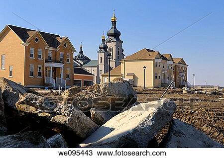 Cathedraltown housing development with Cathedral of the Transfiguration Slovak Byzantine Rite Roman Catholic church View Large Photo Image Stock Image - Cathedraltown housing development with Cathedral of the Transfiguration Slovak Byzantine Rite Roman Catholic church. Fotosearch