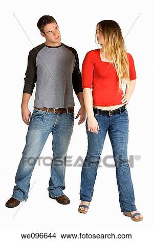 Caucasian couple arguing on a white backgound View Large Photo Image Picture - Caucasian couple arguing on a white backgound. Fotosearch