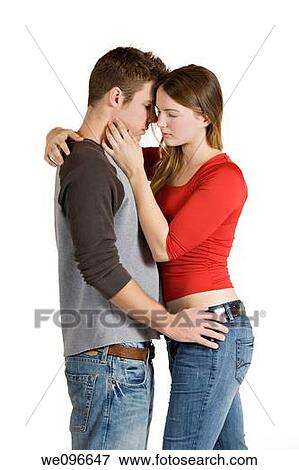 Caucasian couple having fun together View Large Photo Image Stock Photo - Caucasian couple having fun together. Fotosearch