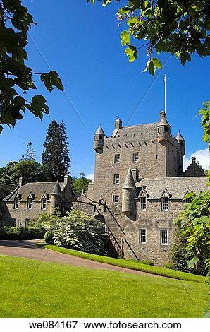 Stock Photo - Cawdor Castle near Inverness. Northern Highlands, Scotland, UK. Fotosearch