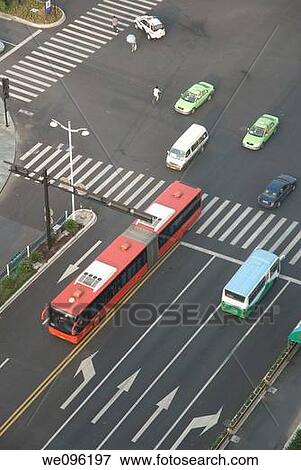 China's zhejiang province, hangzhou road traffic View Large Photo Image Stock Photo - China's zhejiang province, hangzhou road traffic. Fotosearch