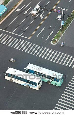 China's zhejiang province, hangzhou road traffic View Large Photo Image Stock Photo - China's zhejiang province, hangzhou road traffic. Fotosearch