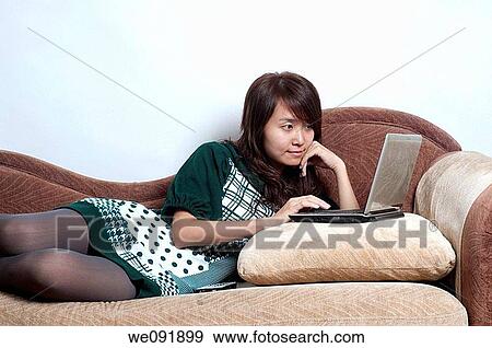 Chinese girl View Large Photo Image Stock Photo - Chinese girl. Fotosearch
