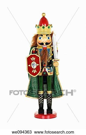 Christmas Nutcracker isolated on a white background View Large Photo Image Stock Image - Christmas Nutcracker isolated on a white background. Fotosearch