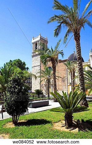 Church of Santa Maria del Mar, Valencia. Comunidad Valenciana, Spain View Large Photo Image Stock Image - Church of Santa Maria del Mar, Valencia. Comunidad Valenciana, Spain. Fotosearch