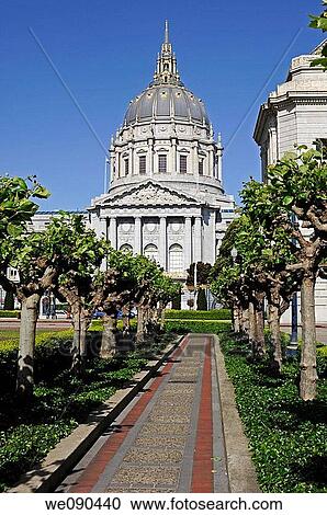 City Hall of San Francisco View Large Photo Image Stock Image - City Hall of San Francisco. Fotosearch