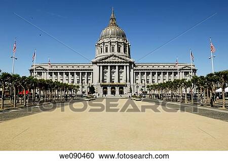 City Hall of San Francisco View Large Photo Image Stock Image - City Hall of San Francisco. Fotosearch