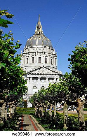 City Hall of San Francisco View Large Photo Image Stock Image - City Hall of San Francisco. Fotosearch