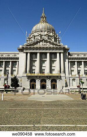 City Hall of San Francisco View Large Photo Image Stock Photo - City Hall of San Francisco. Fotosearch