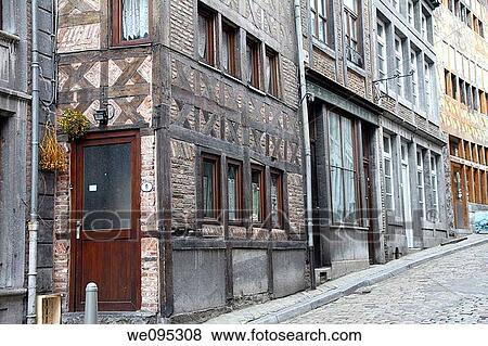 Stock Photo - Cityscape Liege Belgium. Fotosearch