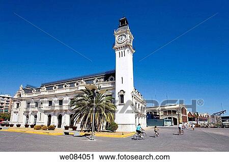 Clock tower, port of Valencia. Comunidad Valenciana, Spain View Large Photo Image Stock Image - Clock tower, port of Valencia. Comunidad Valenciana, Spain. Fotosearch
