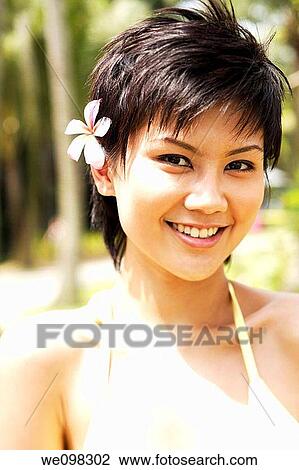 Close up beautiful asian woman View Large Photo Image Stock Image - Close up beautiful asian woman. Fotosearch