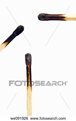 Close up burnt matches View Large Photo Image Stock Photograph - Close up burnt matches. Fotosearch