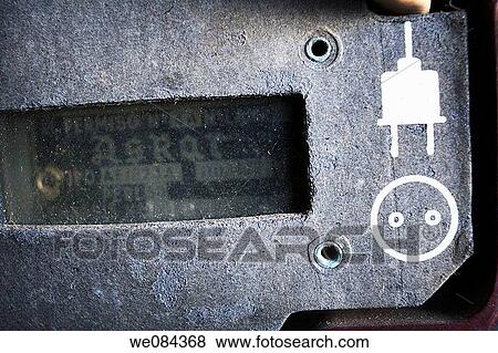 Close-up, Electric power, detail, concept, aged View Large Photo Image Stock Photo - Close-up, Electric power, detail, concept, aged. Fotosearch