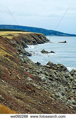Coastal Scenics south of Cheticamp, Cape Breton Island, Nova Scotia, Canada View Large Photo Image Stock Photo - Coastal Scenics south of Cheticamp, Cape Breton Island, Nova Scotia, Canada. Fotosearch