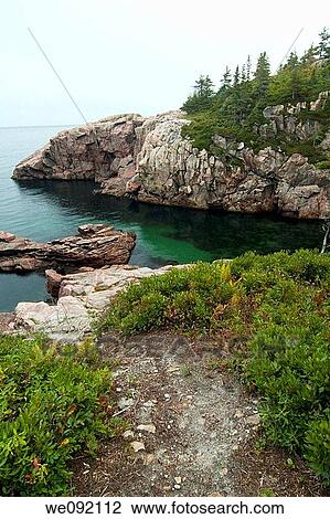 Coastal Trail, Cape Breton Highlands National Park, Nova Scotia View Large Photo Image Stock Image - Coastal Trail, Cape Breton Highlands National Park, Nova Scotia. Fotosearch
