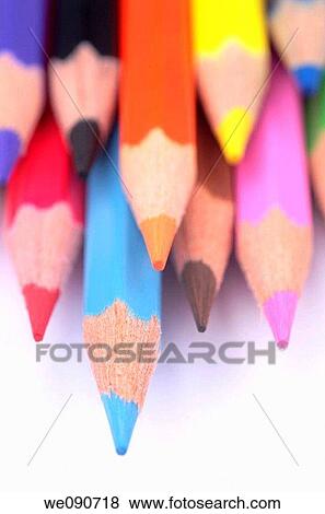 Stock Photo - Colored Pencils. Fotosearch