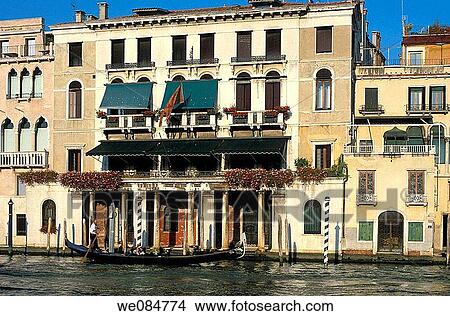 Colourful buildings along Grand Canal in Venice, Italy View Large Photo Image Picture - Colourful buildings along Grand Canal in Venice, Italy. Fotosearch