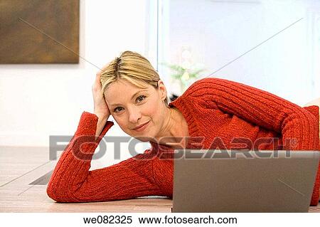 Stock Photography - computer, at-home. Fotosearch