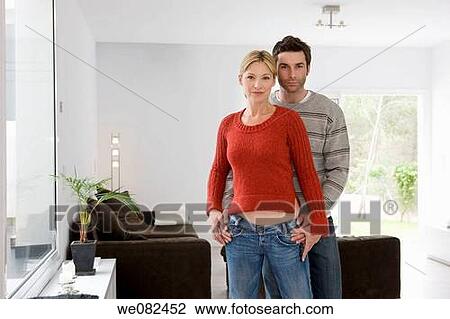 contemporary, couple, at-home View Large Photo Image Stock Image - contemporary, couple, at-home. Fotosearch
