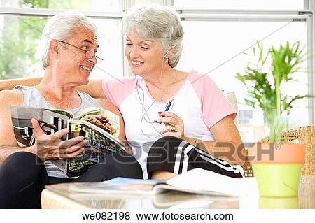 contemporary, couple, at-home View Large Photo Image Stock Photo - contemporary, couple, at-home. Fotosearch