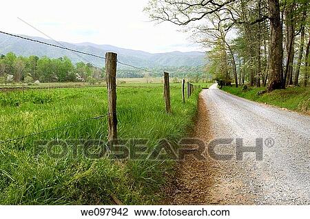 Country road in Cades Cove, Great Smoky Mountains National Park View Large Photo Image Stock Image - Country road in Cades Cove, Great Smoky Mountains National Park. Fotosearch