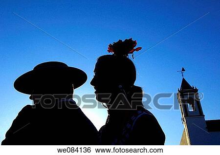Couple of pilgrims in backlit, El Rocio, Almonte. Huelva province, Andalucia, Spain View Large Photo Image Stock Photograph - Couple of pilgrims in backlit, El Rocio, Almonte. Huelva province, Andalucia, Spain. Fotosearch