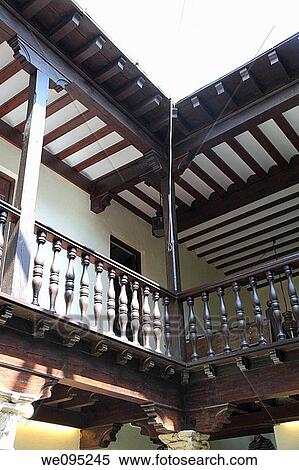 Courtyard of Cervantes House-Museum, Alcalß de Henares Madrid, Spain View Large Photo Image Stock Photography - Courtyard of Cervantes House-Museum, Alcalß de Henares Madrid, Spain. Fotosearch