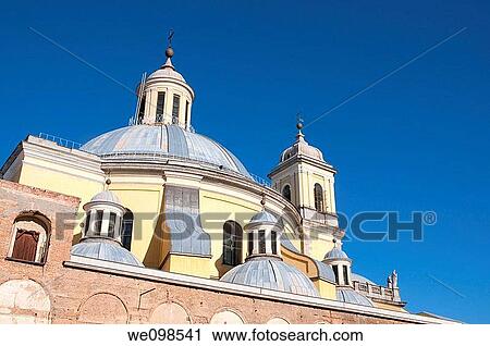 Cupolas of San Francisco El Grande church. Madrid, Spain. View Large Photo Image Stock Image - Cupolas of San Francisco El Grande church. Madrid, Spain.. Fotosearch