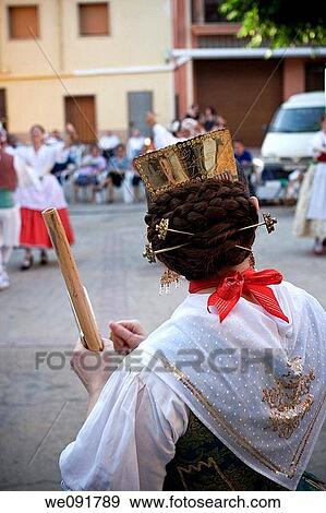Stock Photo - custome, folklore, folk, dance, 30's. Fotosearch