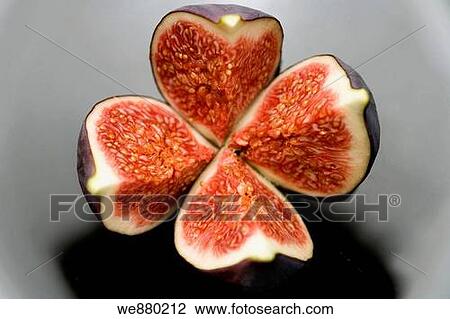 Stock Image - Cut fig. Fotosearch