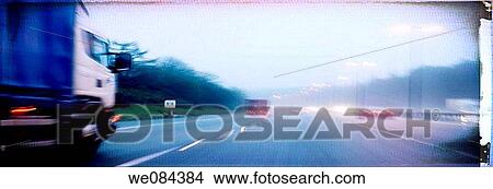day, fast, freeway, Freight transportation, highway View Large Photo Image Picture - day, fast, freeway, Freight transportation, highway. Fotosearch