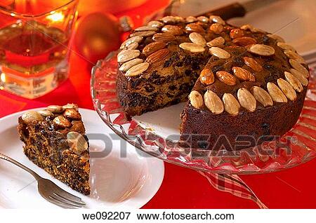 Stock Photo - Dundee Cake. Fotosearch