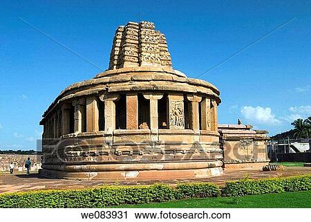 Durga temple or the fortress temple in Aihole, Karnataka, India. Aihole, a tranquil village on the banks of the Malaprabha River, is acclaimed as the cradle of Hindu temple architecture. There are about 125 temples divided into 22 groups scattered all ove View Large Photo Image Stock Image - Durga temple or the fortress temple in Aihole, Karnataka, India. Aihole, a tranquil village on the banks of the Malaprabha River, is acclaimed as the cradle of Hindu temple architecture. There are about 125 temples divided into 22 groups scattered all ove. Fotosearch