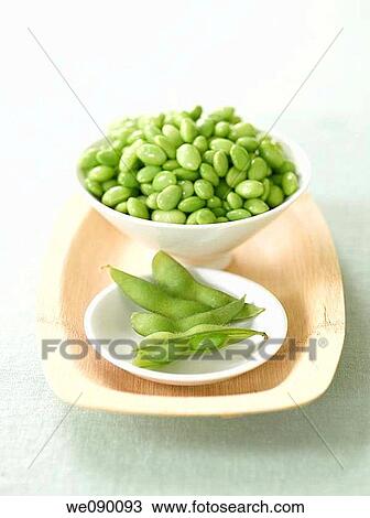 Edamame View Large Photo Image Stock Image - Edamame. Fotosearch