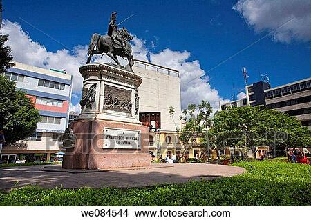 Equestrian statue of Francisco Morazan in Plaza Morazan, Tegucigalpa, Honduras View Large Photo Image Picture - Equestrian statue of Francisco Morazan in Plaza Morazan, Tegucigalpa, Honduras. Fotosearch