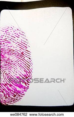 Fingerprint - Huella digital View Large Photo Image Stock Image - Fingerprint - Huella digital. Fotosearch
