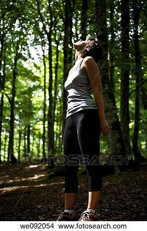 foot, hand, girl, forest, 20's View Large Photo Image Picture - foot, hand, girl, forest, 20's. Fotosearch