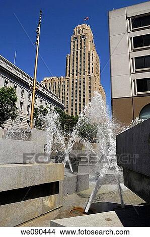 Fountain View Large Photo Image Picture - Fountain. Fotosearch