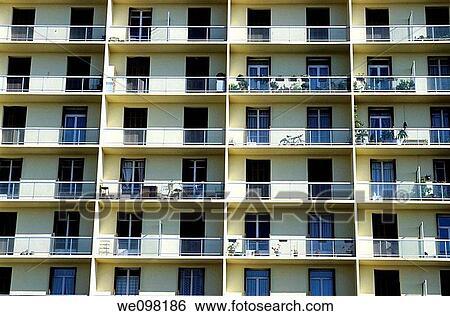France marseille apartments balcony View Large Photo Image Stock Photograph - France marseille apartments balcony. Fotosearch