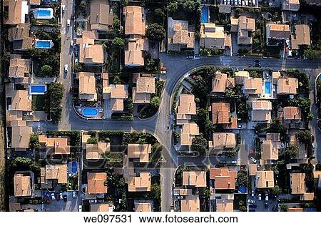 France provence istres a housing development from above View Large Photo Image Stock Image - France provence istres a housing development from above. Fotosearch