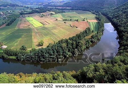 France river lot valley View Large Photo Image Stock Image - France river lot valley. Fotosearch
