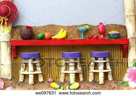 Fruit bar clay figure View Large Photo Image Stock Image - Fruit bar clay figure. Fotosearch