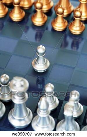 Stock Photo - Game of chess. Fotosearch