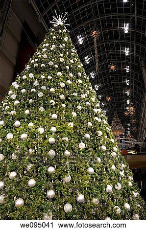 Giant Christmas tree at the Eaton Centre shopping mall in Toronto View Large Photo Image Stock Image - Giant Christmas tree at the Eaton Centre shopping mall in Toronto. Fotosearch