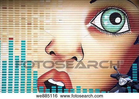 graffiti in the downtown of Brussels Belgium View Large Photo Image Stock Photograph - graffiti in the downtown of Brussels Belgium. Fotosearch