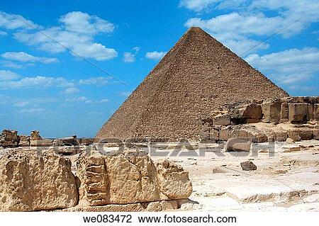 Great Pyramids of Giza View Large Photo Image Stock Image - Great Pyramids of Giza. Fotosearch